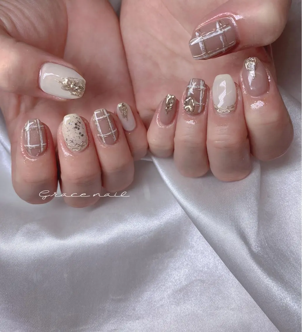 ネイル ハンドネイル ☆*｡Grace Nail｡*☆のネイルデザイン
