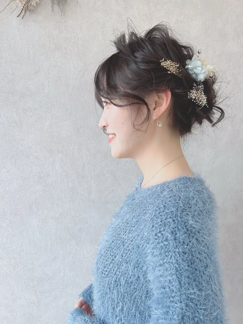 ロング ヘアアレンジ 伊藤 早人のヘアスタイル