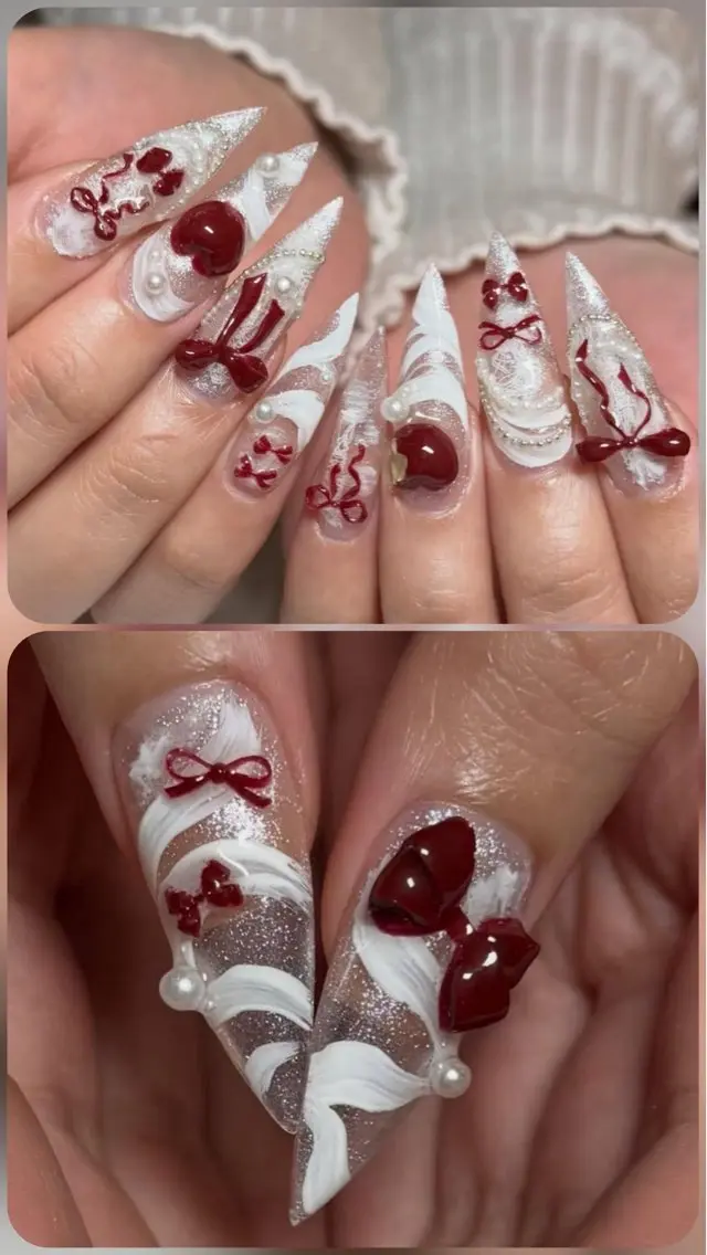 ネイル 長さ出し キラキラネイル 韓国ネイル ロングネイル ワンホンネイル ハンドネイル Josie nail salonのネイルデザイン
