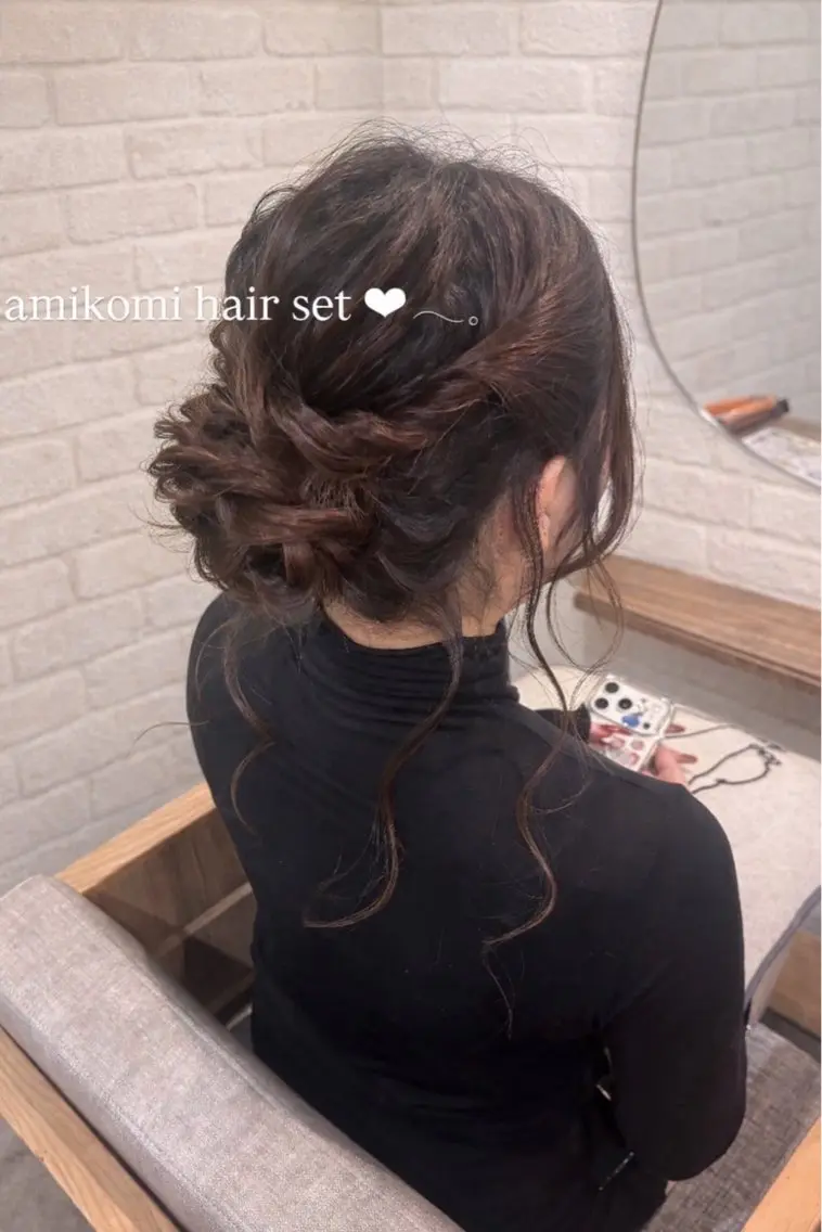 ヘアセット◆ヘアアレンジ¥3300【川越】の写真