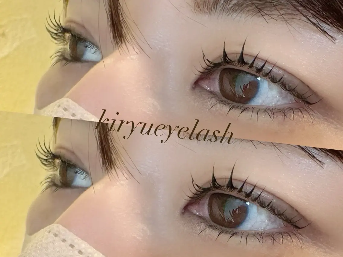 マツエク・マツパ マツパ kiryu eyelashのマツエク・マツパデザイン