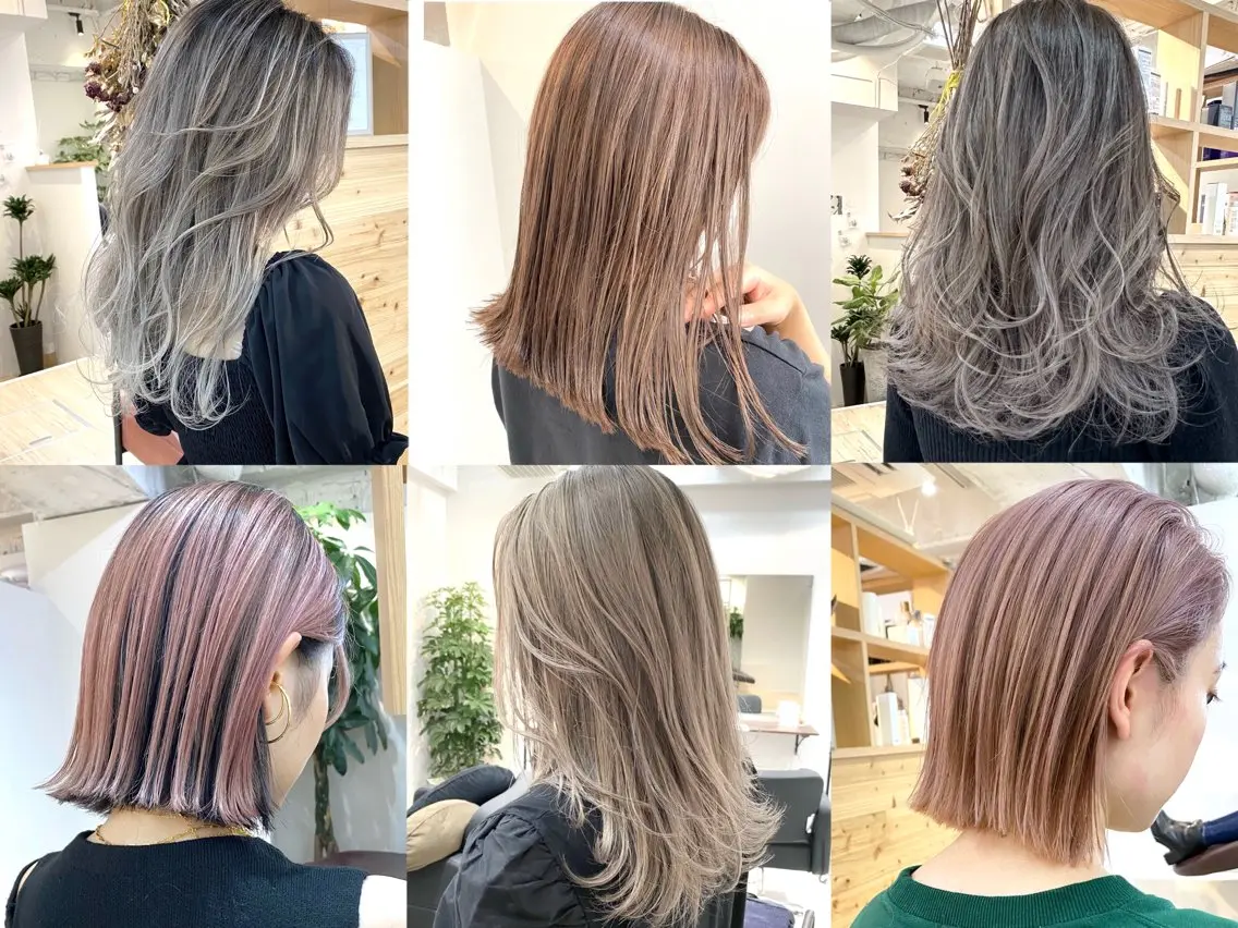 ミディアム カラー カット ヘアカラー トリートメント ヘッドスパ 木下大地 HAIR  Oneのヘアスタイル