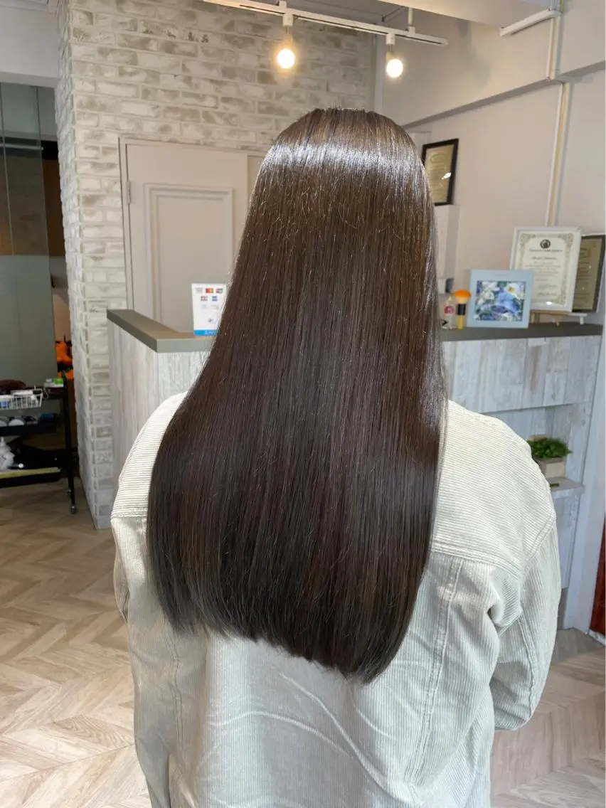 髪質改善×艶カラー(フル)の写真