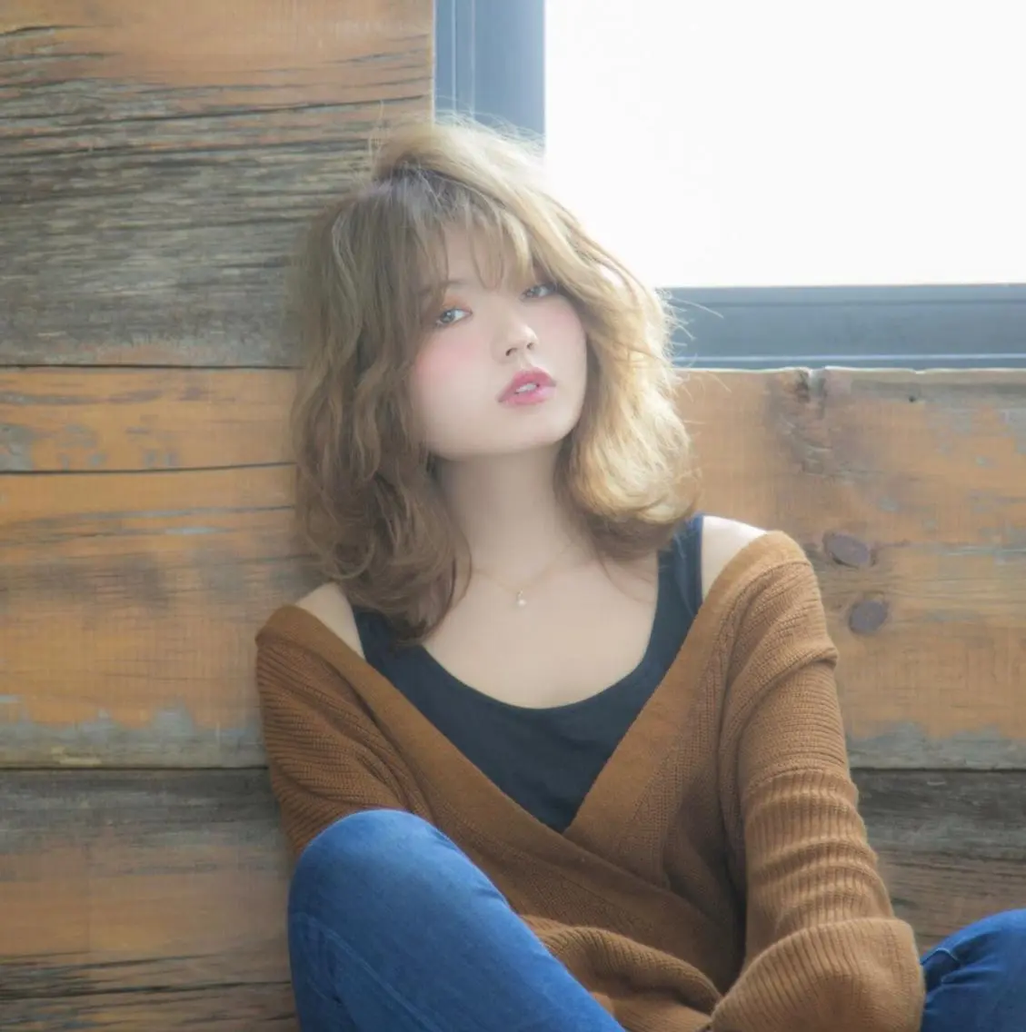 ミディアム カット ヘアカラー トリートメント 🌟モテ髪ショート 🌟店長 津賀涼のヘアスタイル