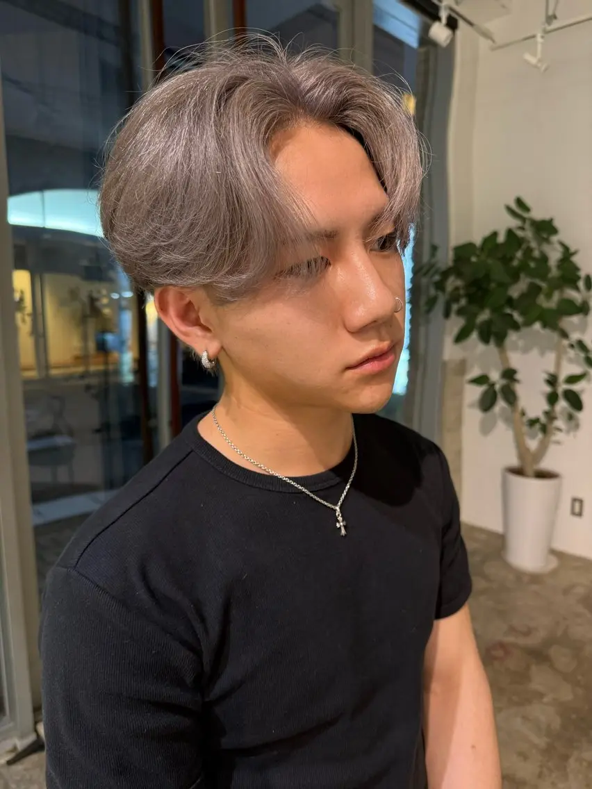 メンズ カット ヘアカラー fev Yumaのヘアスタイル