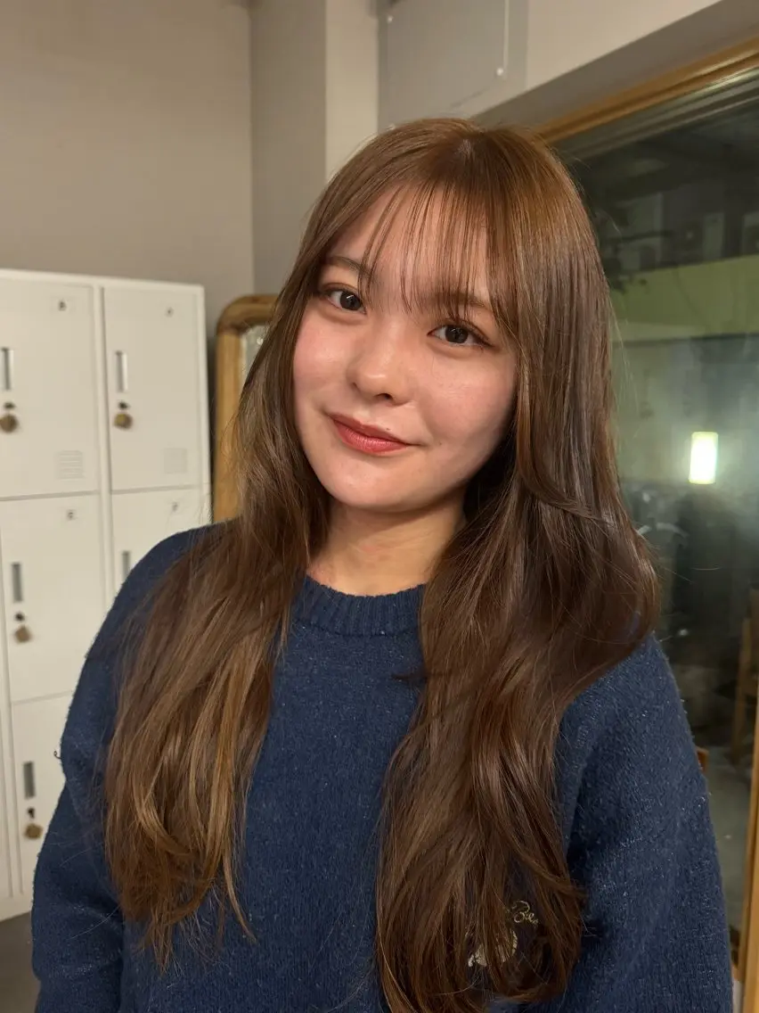 カラー 🌙ヘーゼルベージュ レイヤーカット🌙のヘアスタイル
