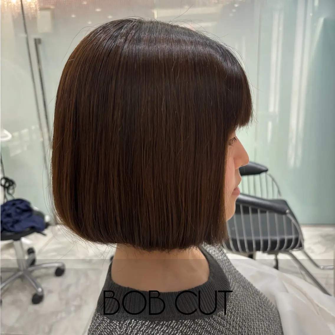 ショート ボブ カット トリートメント 🌸銀座No.1パー マ🌸いでいあやのヘアスタイル