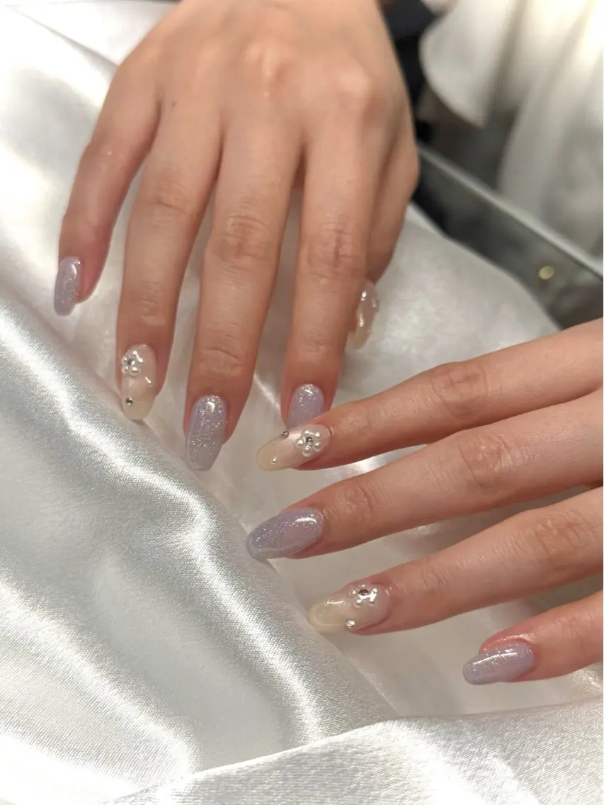 ネイル フラワーネイル Nuae MIKIのネイルデザイン