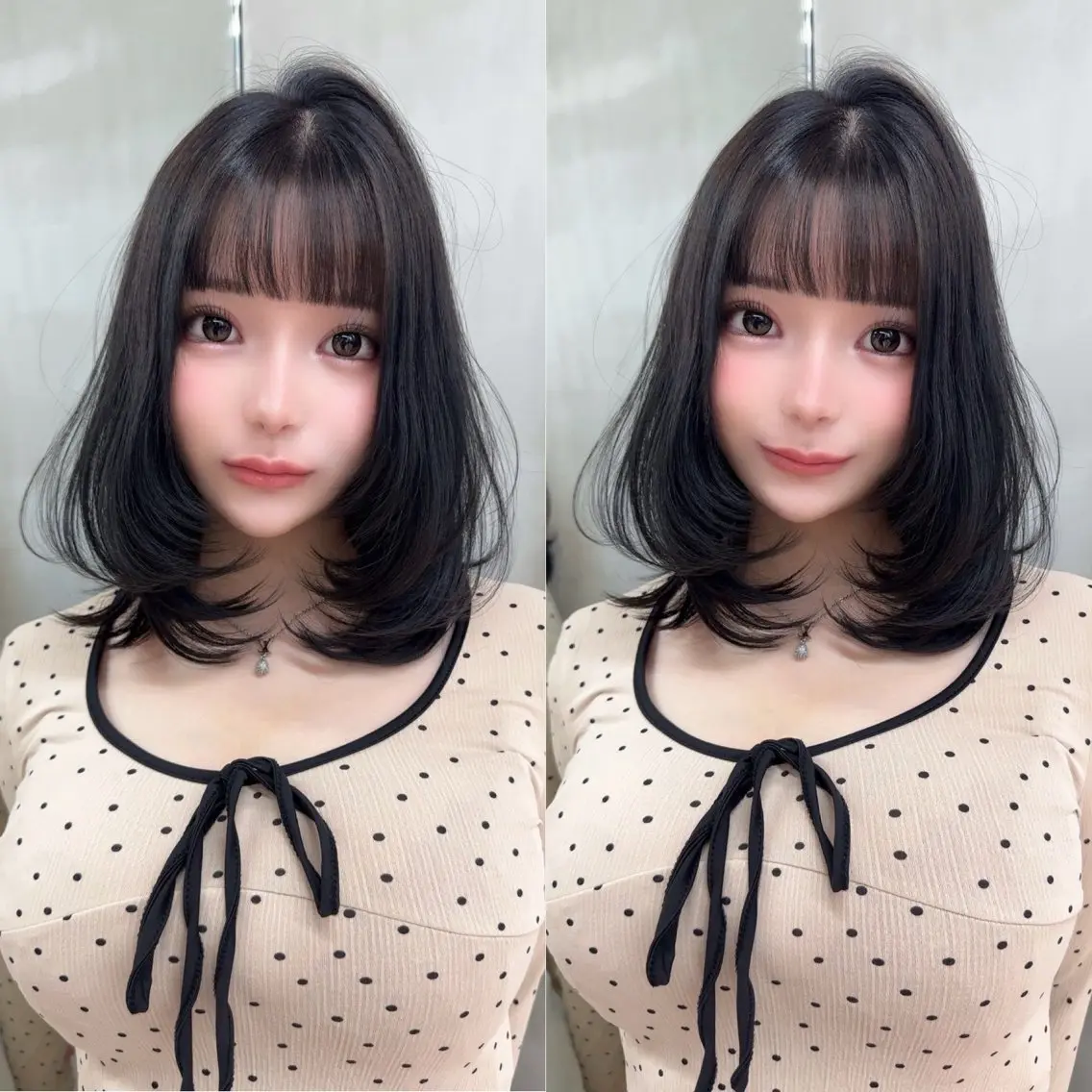 ミディアム カラー ベージュカラー ブリーチ 透明感カラー ブリーチなしカラー 髪質改善 カット ヘアカラー トリートメント ヘッドスパ ✨髪質改善特化✨副 店長椎葉信乃介のヘアスタイル