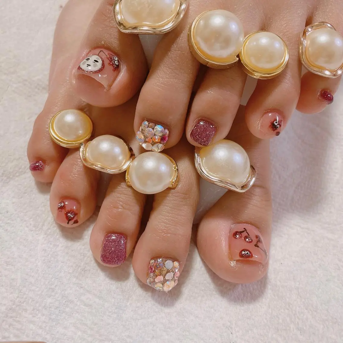 ネイル フットネイル nakamoto yuukaのネイルデザイン