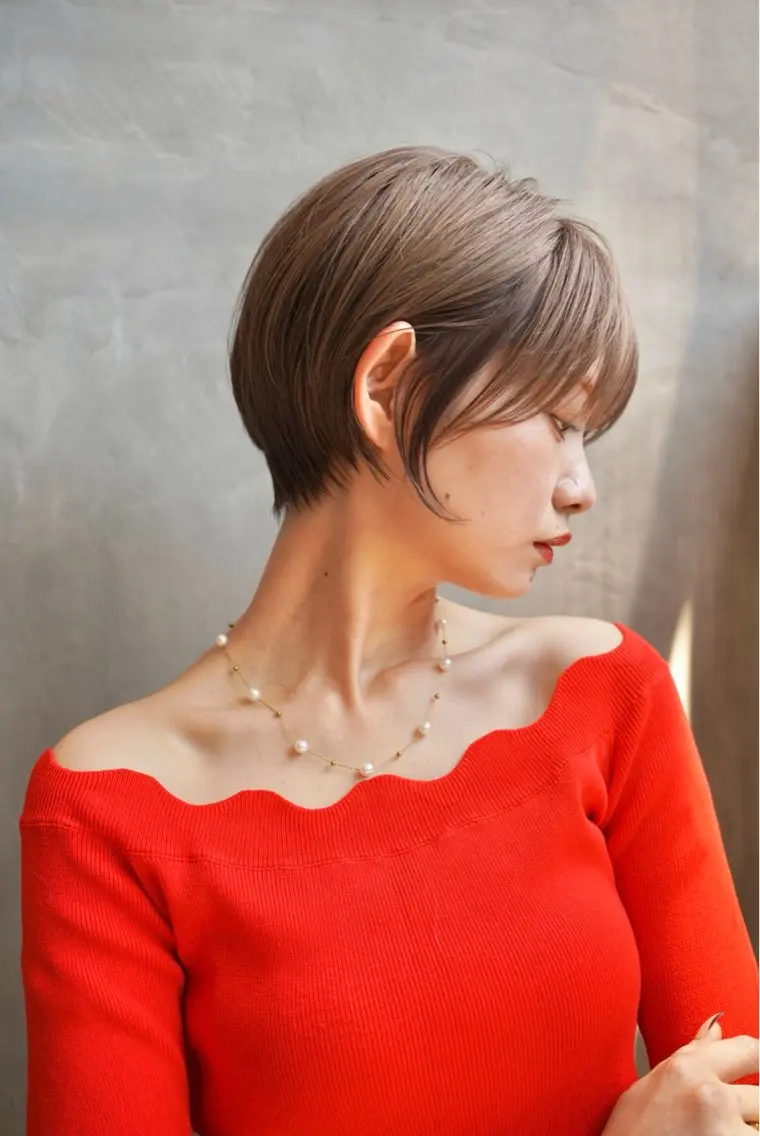ショート 山崎 友雅のヘアスタイル