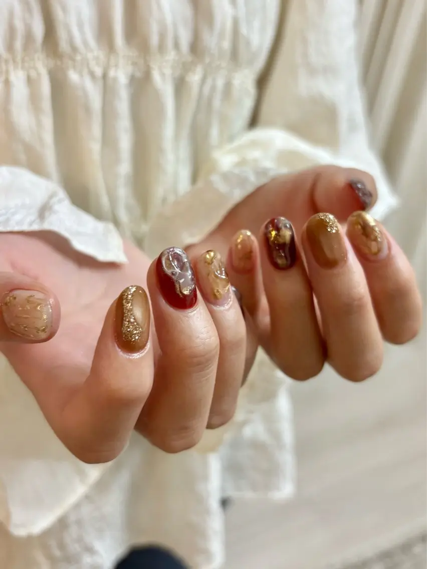 ネイル ハンドネイル nail salon Re:のネイルデザイン