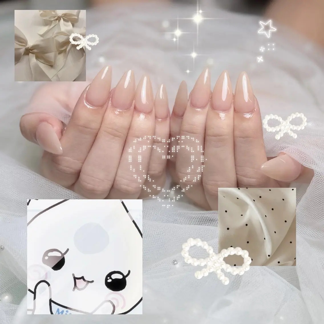 ネイル ハンドネイル yui 🐈‍⬛🎀のネイルデザイン