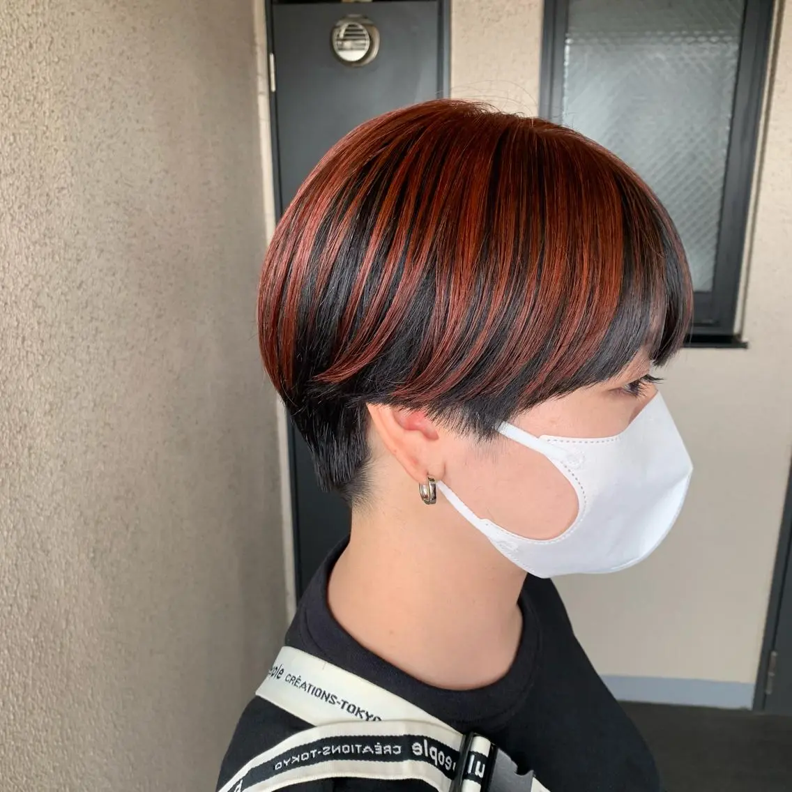 ショート カラー ブリーチ ダブルカラー ツートーンカラー chouette/ 根本優希のヘアスタイル