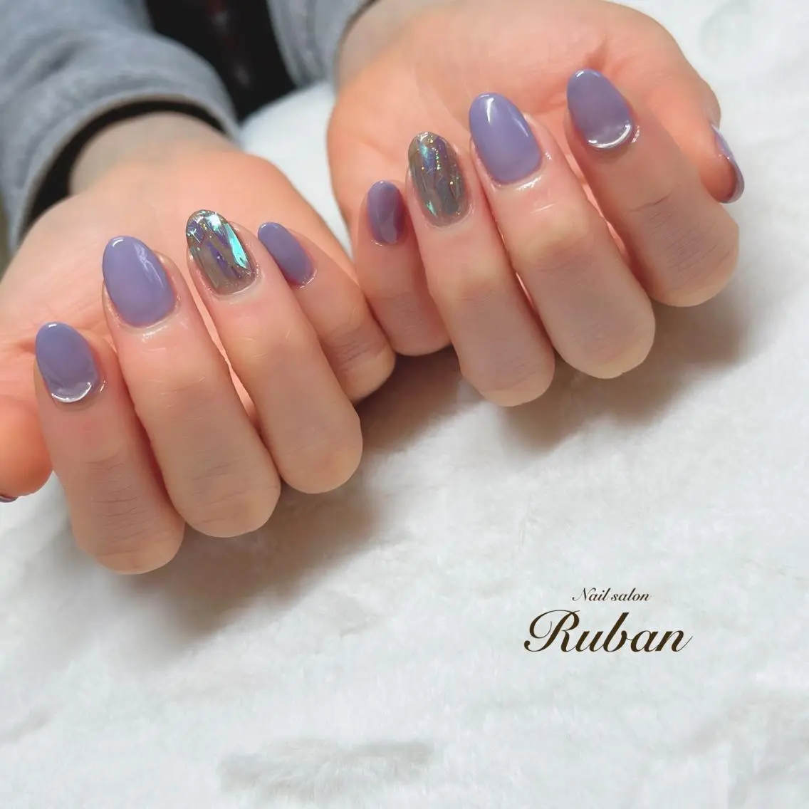 ネイル シンプルネイル Nail salon Rubanのネイルデザイン