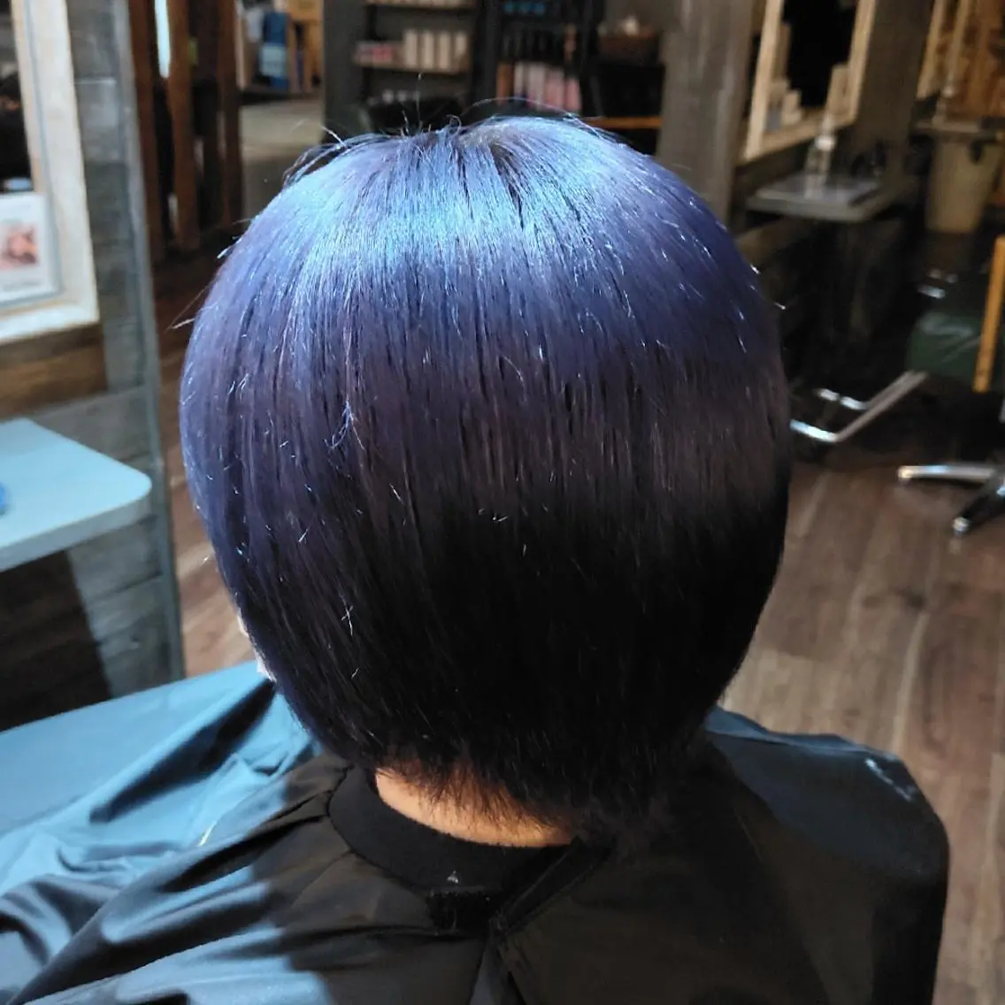 ショート カラー ブルーカラー ブルーラベンダー ラベンダーカラー 🥀熊澤 茉美🥀のヘアスタイル