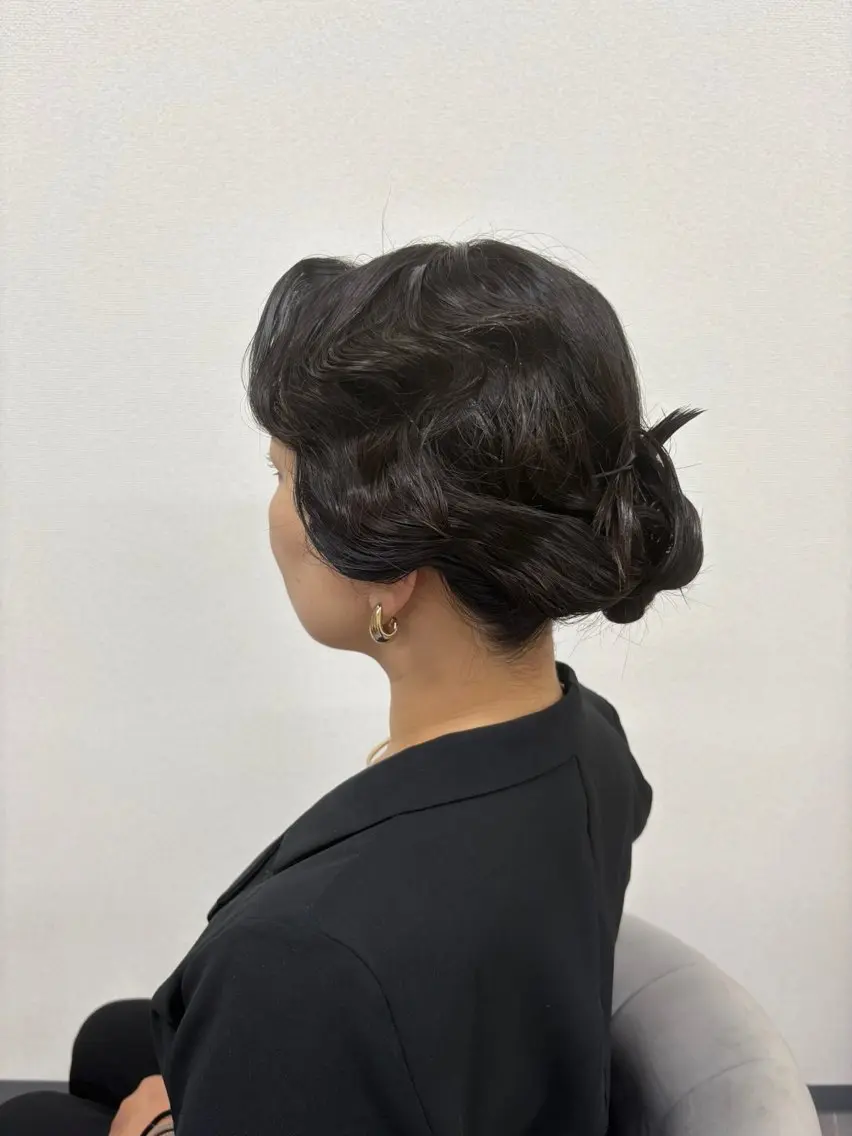 ヘアアレンジ ヘアサロン ミカヅキのヘアスタイル