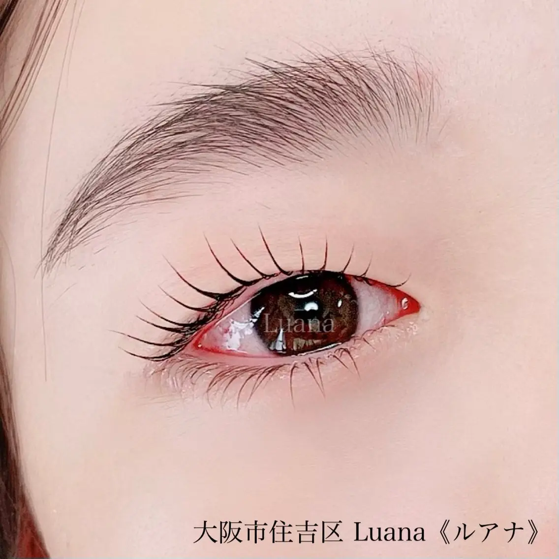 傷まないまつ毛パーマ《トリートメント付》の写真