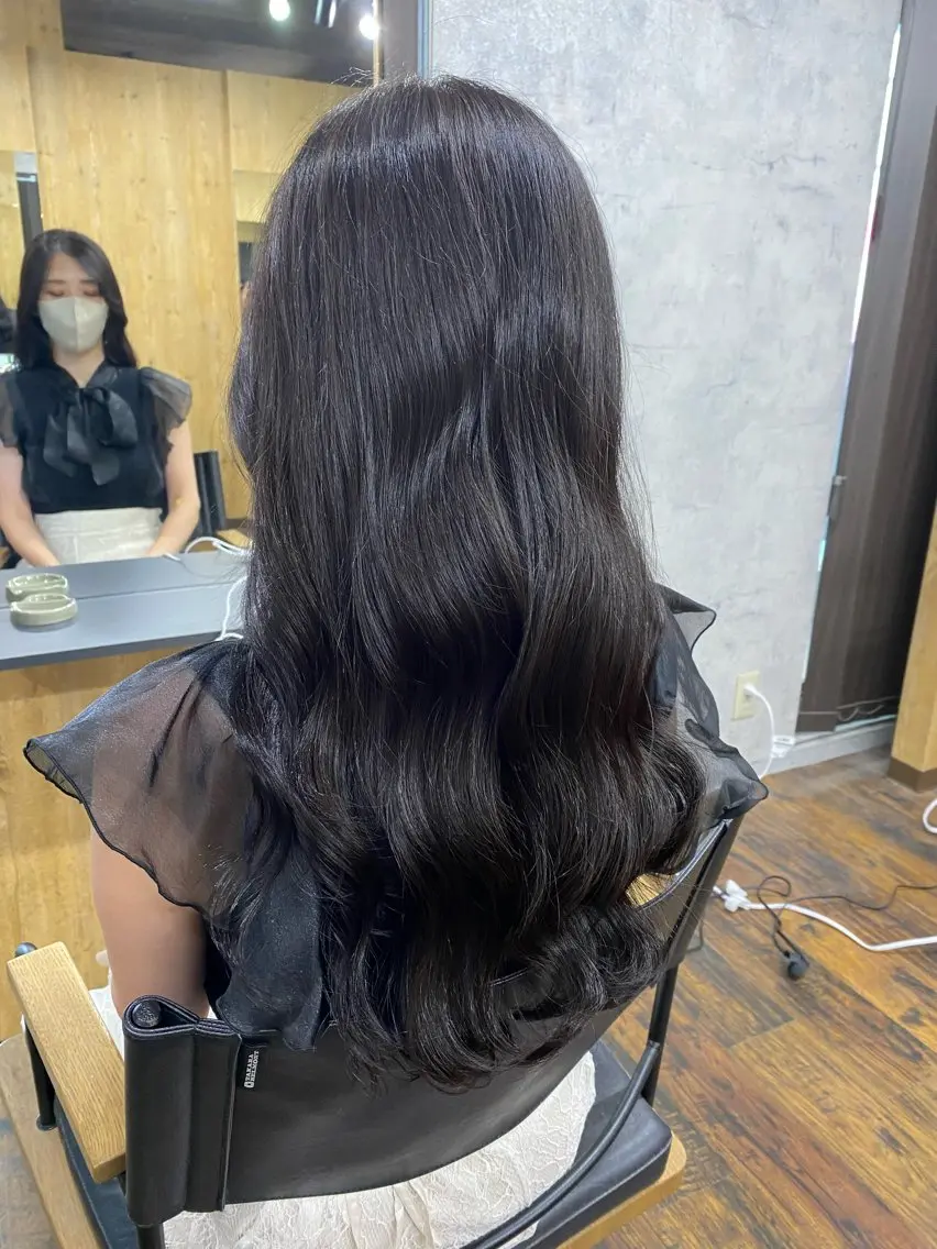 ロング カット ヘアカラー トリートメント ヘッドスパ ヘアセット 髪質改善/レイヤー カット手塚奨のヘアスタイル