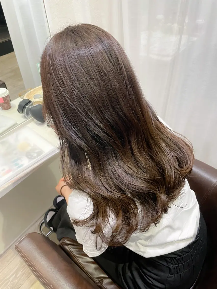 ロング カラー カット Grand Link （グランリンク）のヘアスタイル