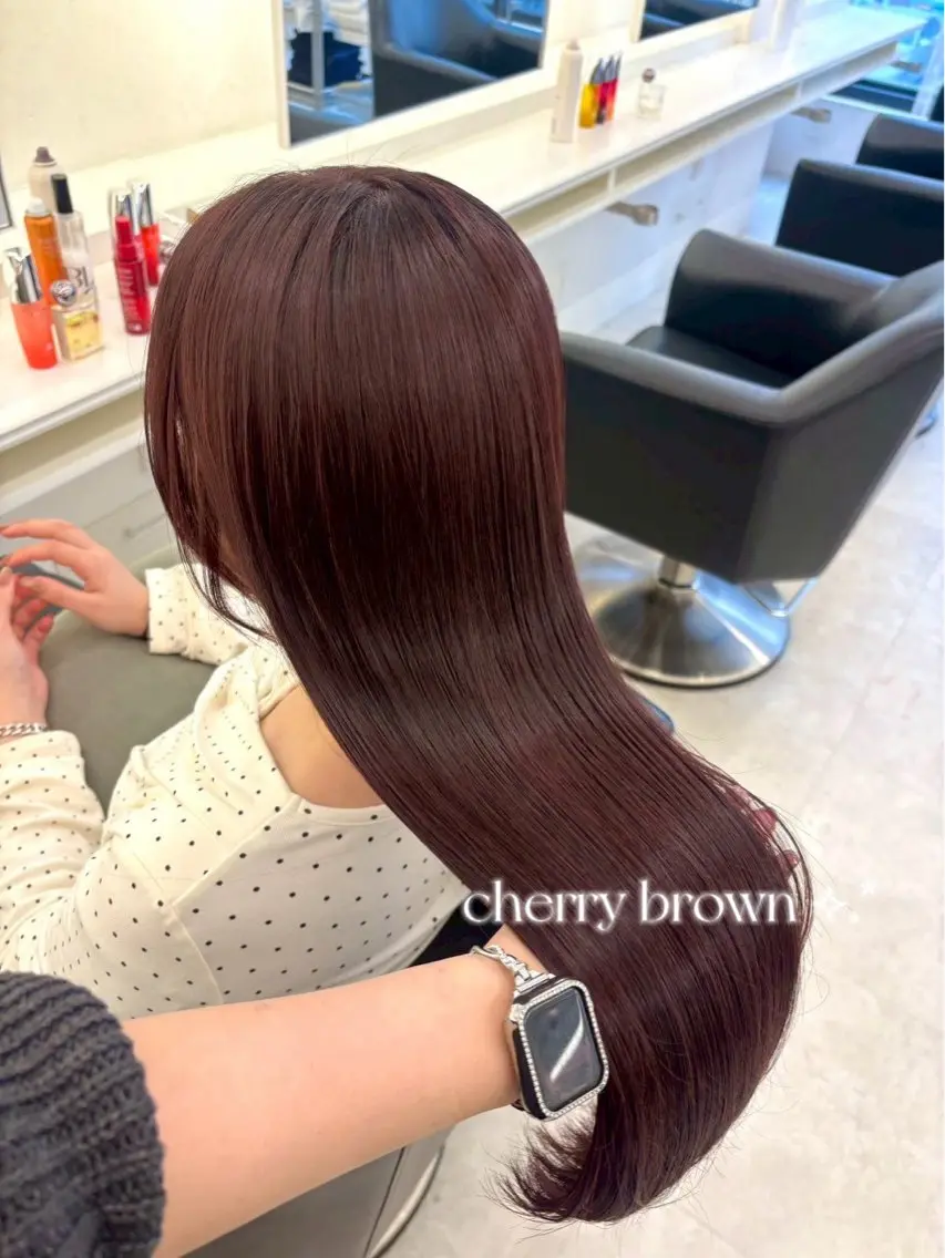 ロング カラー ヘアカラー parvemix ／川崎 はるひ🎀のヘアスタイル
