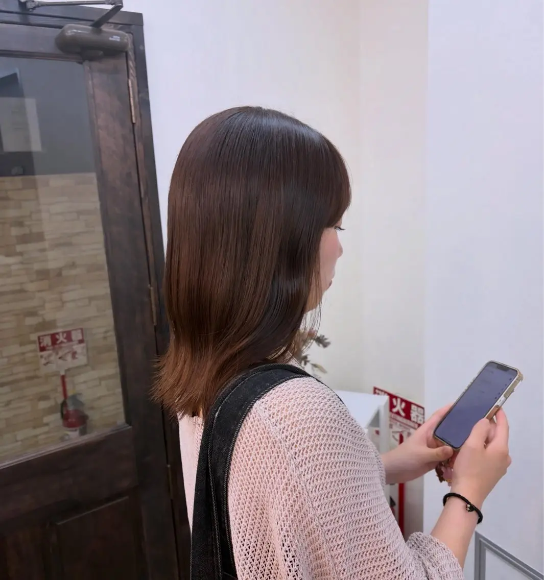 ミディアム カラー .•♬ ハルナ.•♬のヘアスタイル