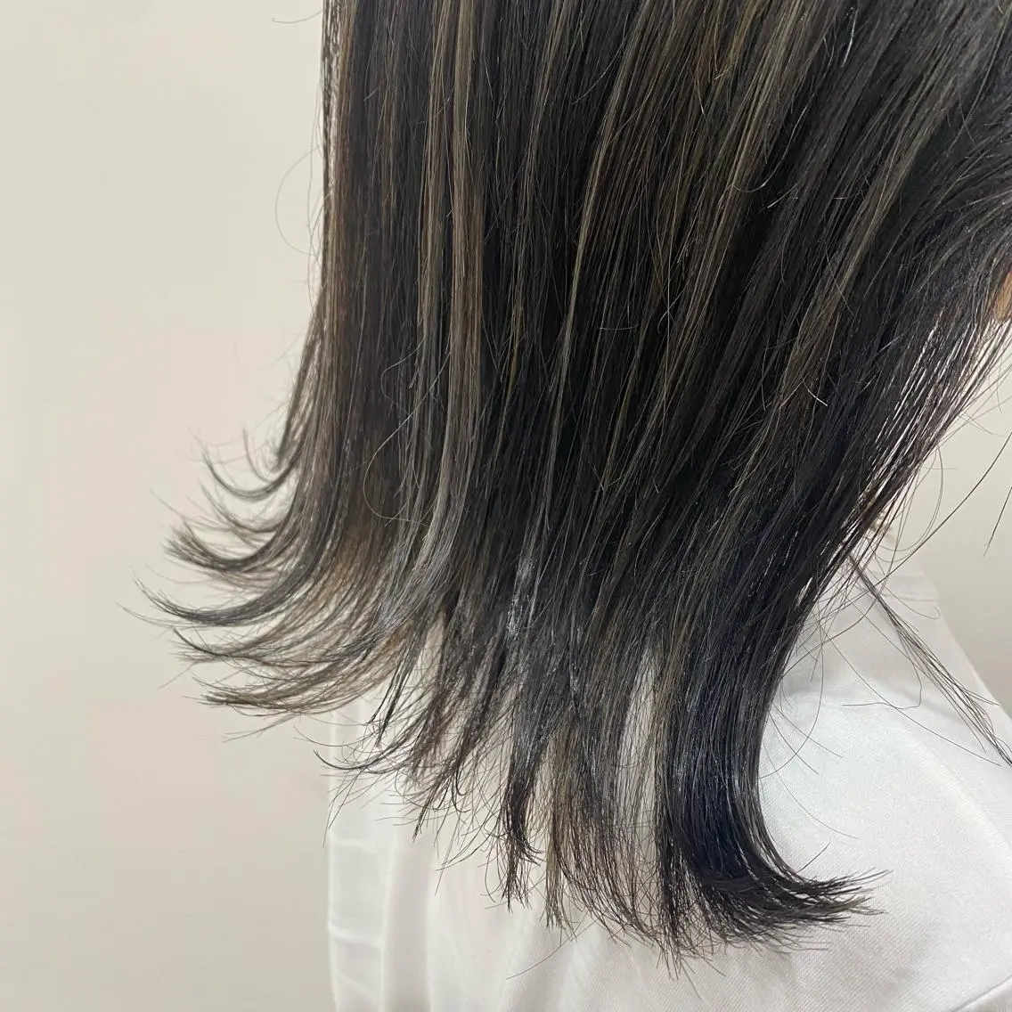 ミディアム カラー 美髪/透明感カラー reikoのヘアスタイル