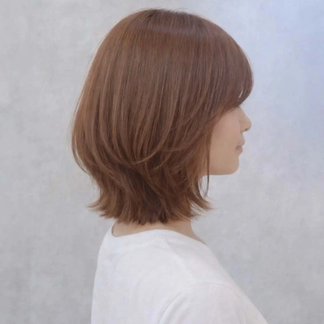 ショート カラー ボブ カット ヘアカラー トリートメント 【nui 茨木】 清水優のヘアスタイル