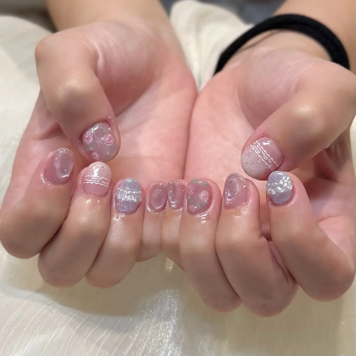 ネイル ハンドネイル 新井 ひなののネイルデザイン