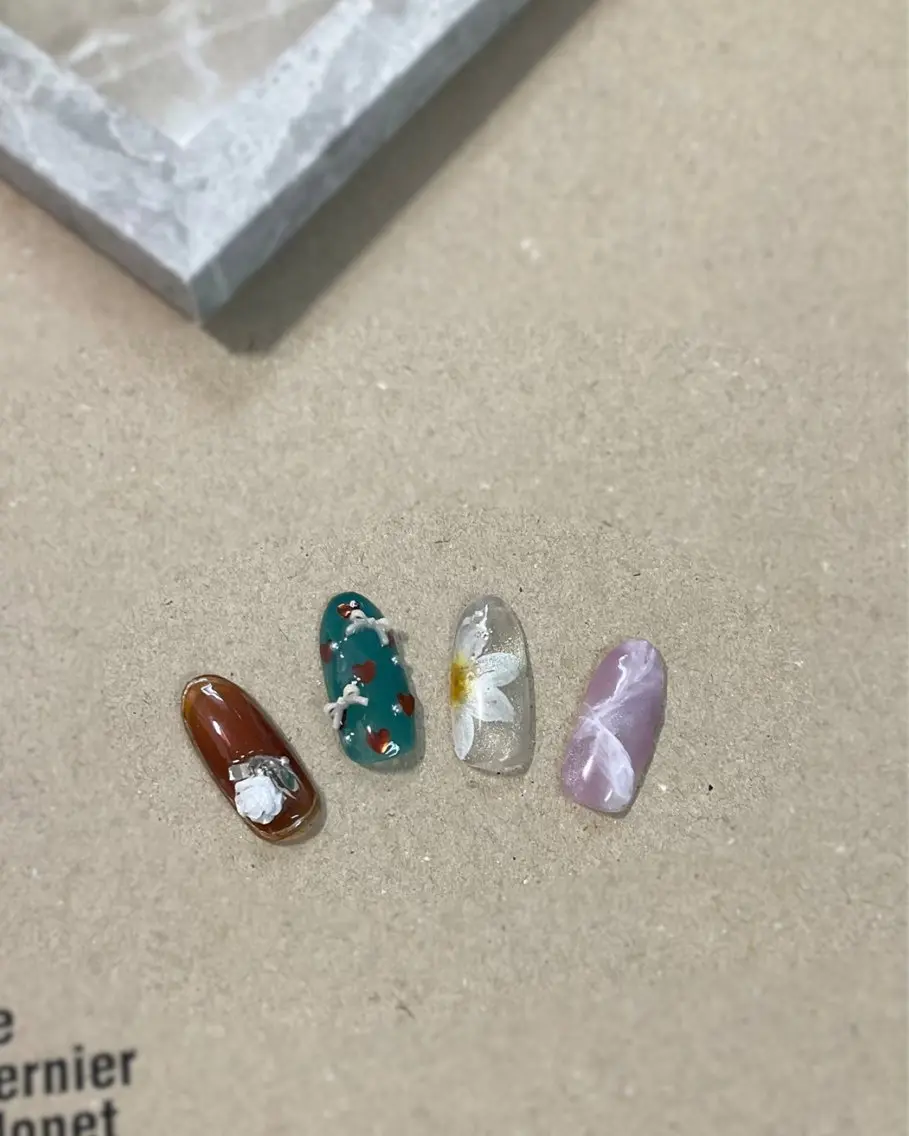 ネイル アートネイル 持ち込み ワンカラーネイル シンプルネイル Nail&Care LUMET【ルメ】のネイルデザイン