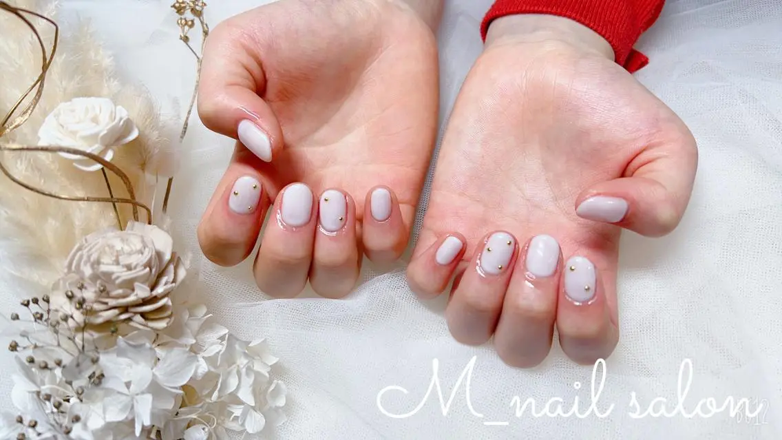 ネイル ワンカラーネイル M_ nail salonのネイルデザイン