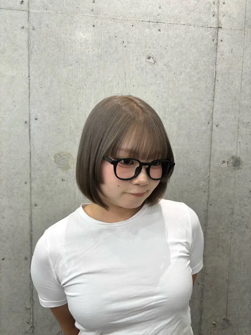 ショート ヘアカラー 🛼ヘアメイクボブ 🍭yui :)のヘアスタイル