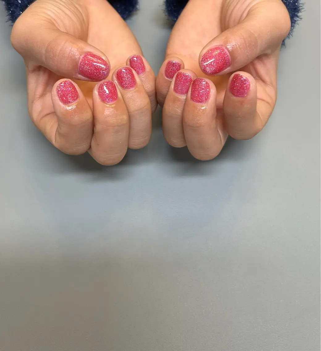 ネイル ラメ(グリッター) ハンドネイル Luana+ nailのネイルデザイン
