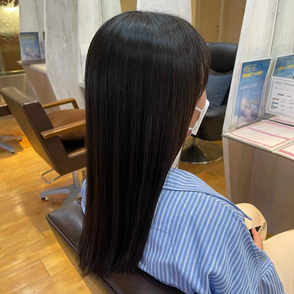 ロング 縮毛矯正 トリートメント 梶谷 和希のヘアスタイル