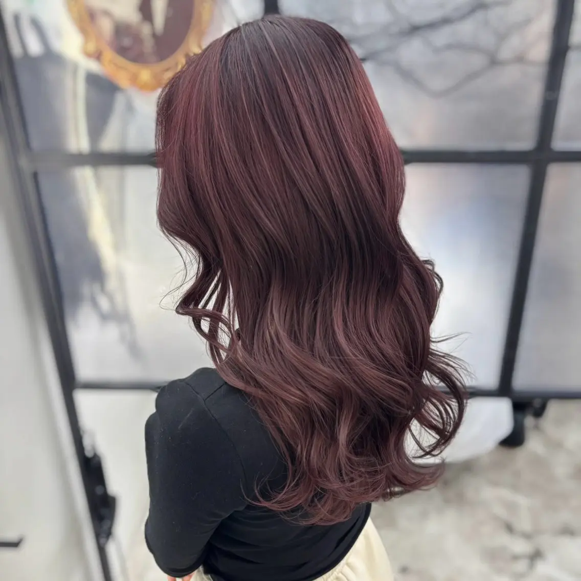 ロング カラー ヘアカラー Ren. 🦋デザインカラーのヘアスタイル