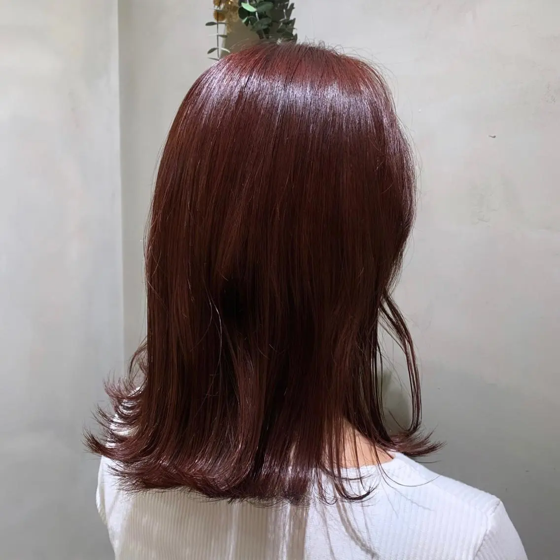 ミディアム カラー 濱本 新奈 / 髪質改善のヘアスタイル