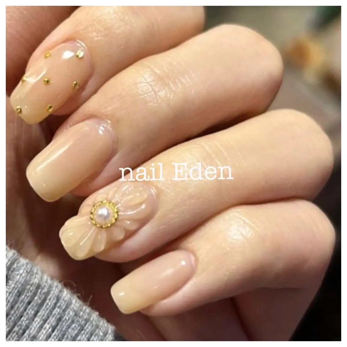 ネイル 持ち込み Eden ♾️のネイルデザイン