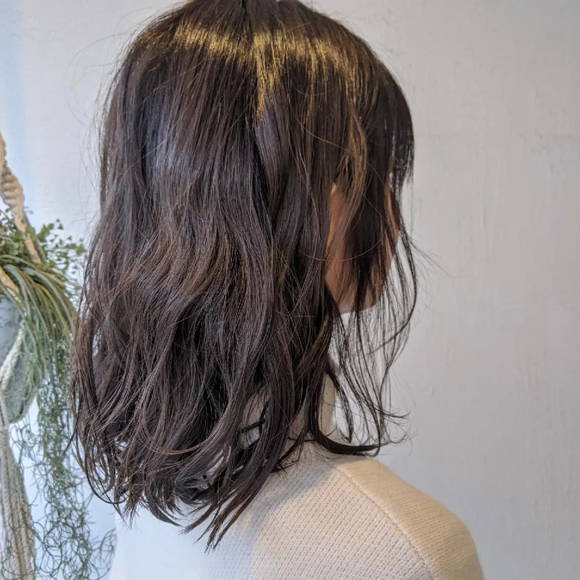 カラー 透明感カラー グレージュ 浜田りほ Luxbe 博多バスターミナルのヘアスタイル