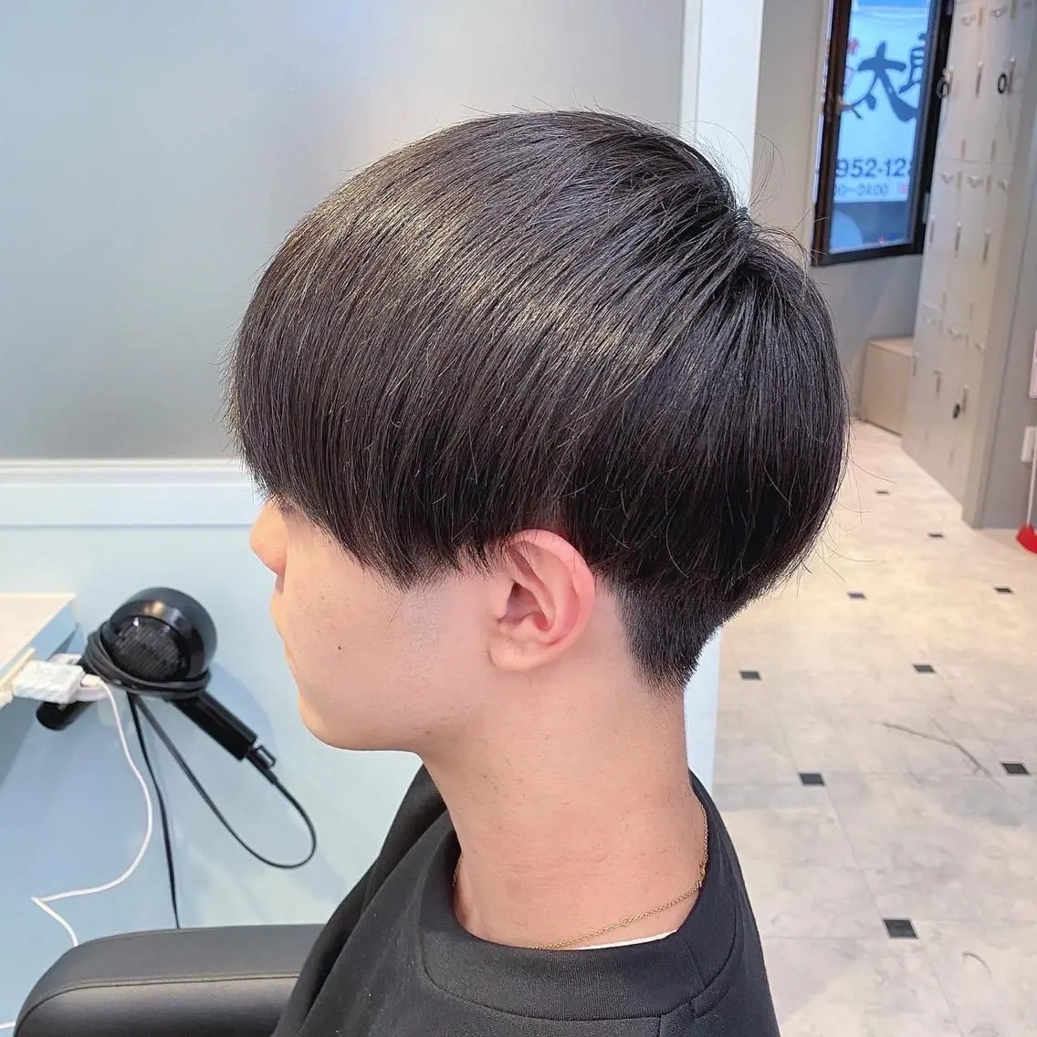 ショート カラー パーマ メンズ 【メンズサロン】 BLUCK 横浜のヘアスタイル