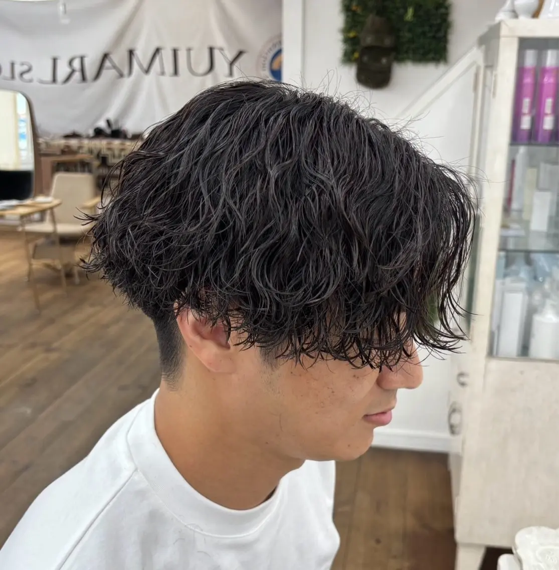 パーマ メンズ カット パーマ メンズ特化サロン Ryomaのヘアスタイル