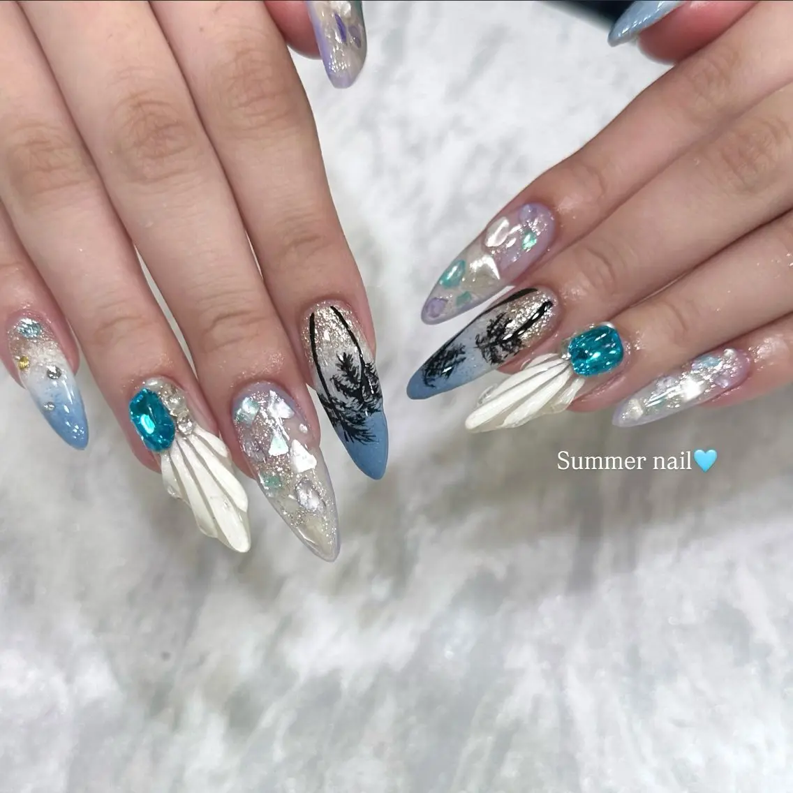 ネイル ハンドネイル Saki _Grancieuxのネイルデザイン