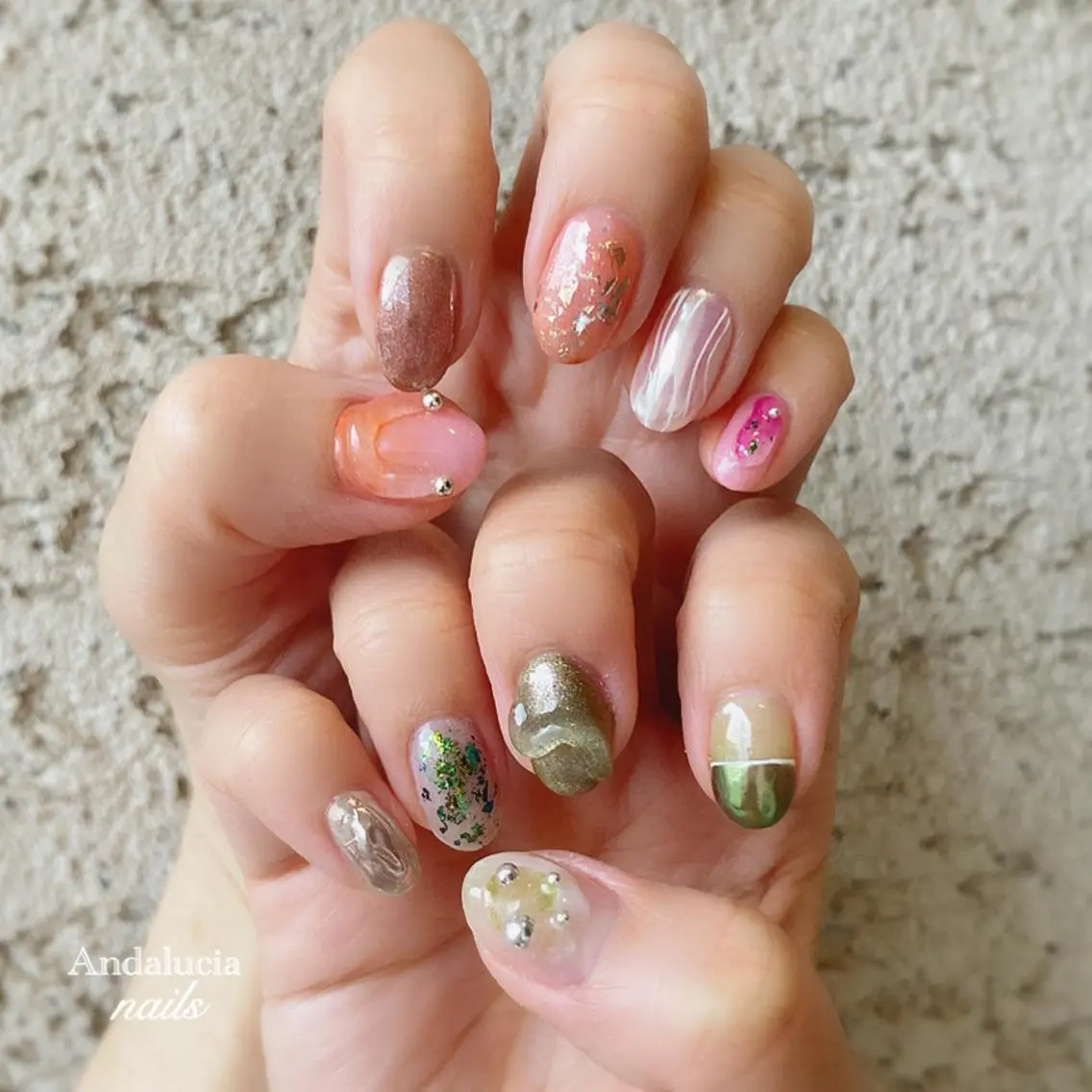 ネイル ハンドネイル Andalucia nailsのネイルデザイン