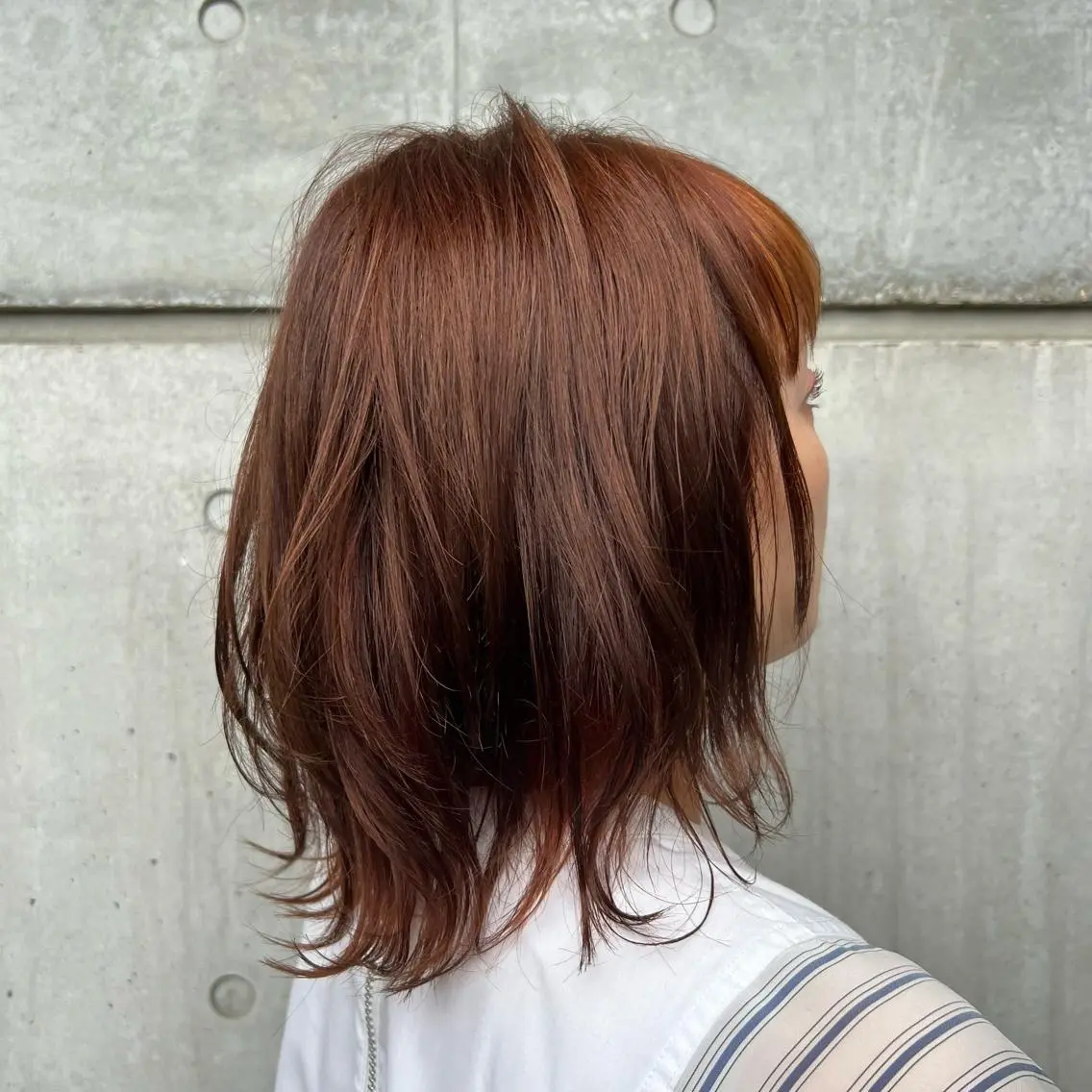 セミロング 土田かほ/本日🈳 ヘアセットのヘアスタイル