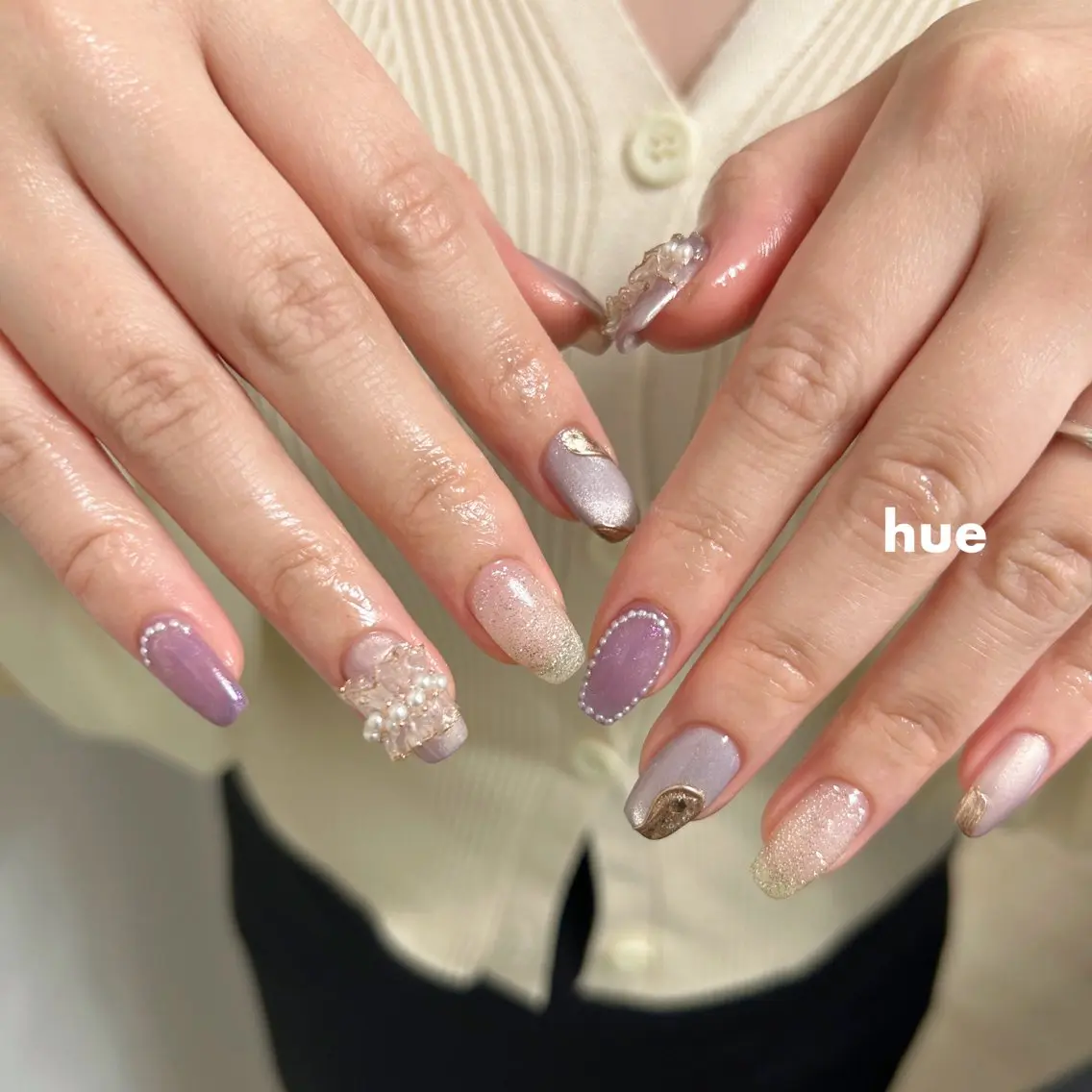 ネイル ハンドネイル hue nailのネイルデザイン