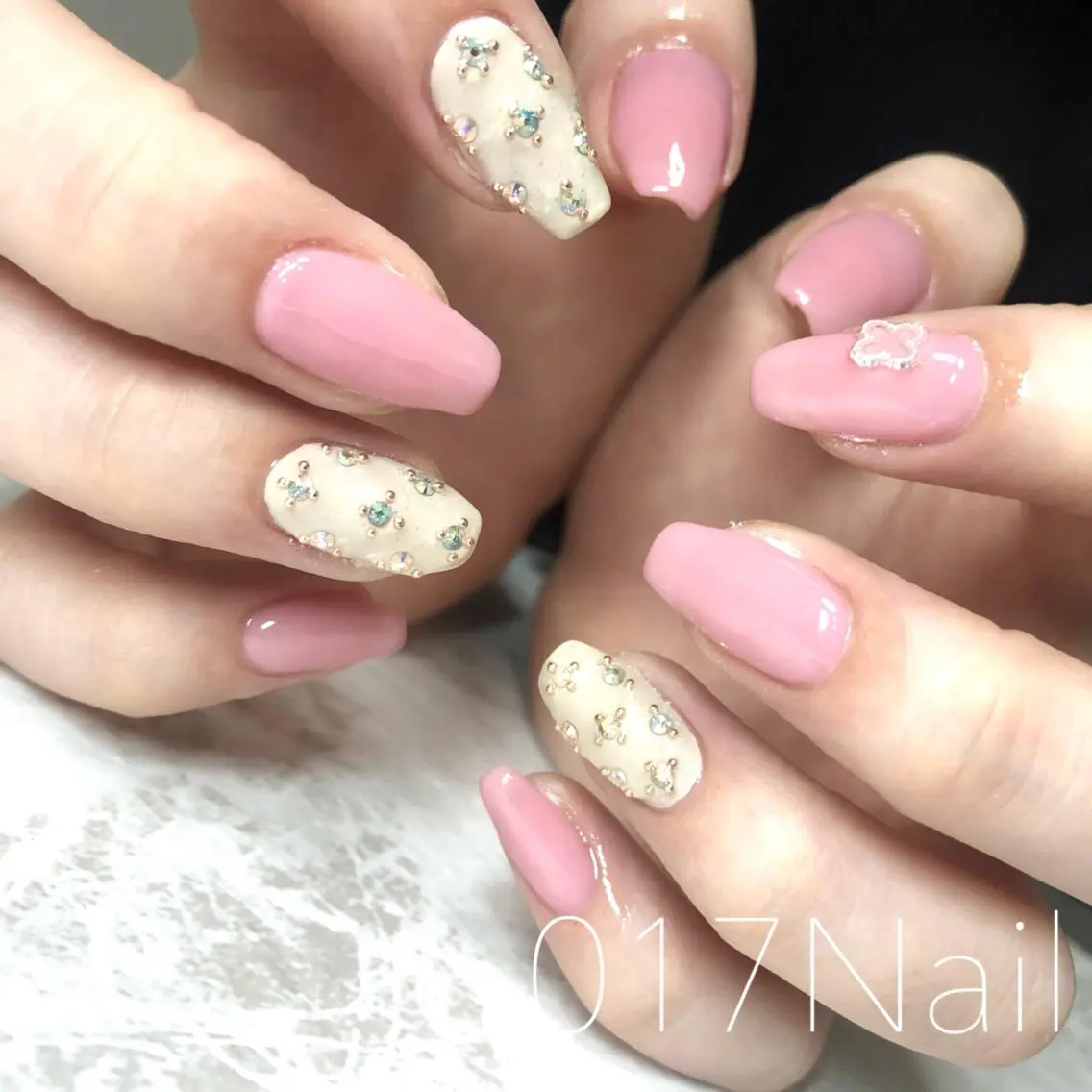 ネイル 春ネイル rei naのネイルデザイン