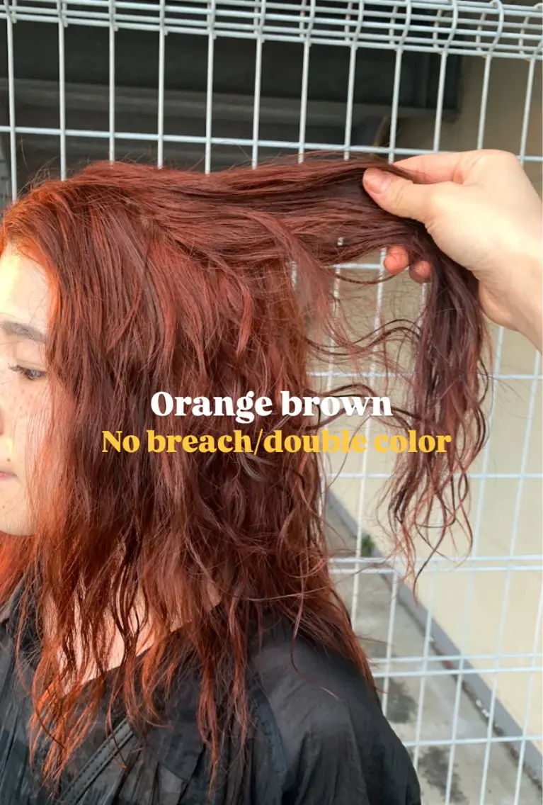 カラー Niina→ anan AVEDAのヘアスタイル