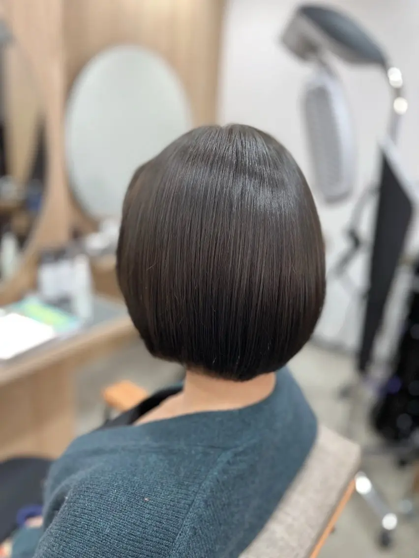 ショート カラー グレージュ オリーブグレージュ オリーブグレー 髪質改善/艶髪🫧 ｼｽﾞｸ🦥🌿のヘアスタイル
