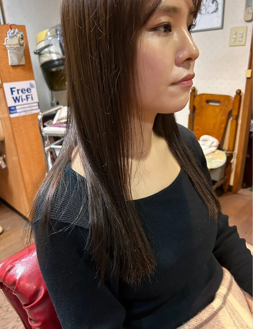 ロング 💎KINUJO が買える美容室のヘアスタイル