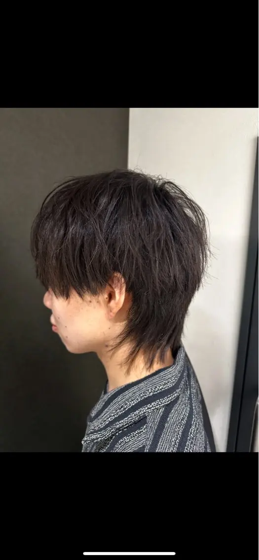 ショート カラー パーマ メンズ ツイストスパイラル/ 😈波巻き/いっさのヘアスタイル