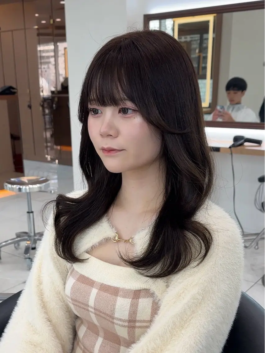 ミディアム 柳堀 日菜のマツエク・マツパデザイン